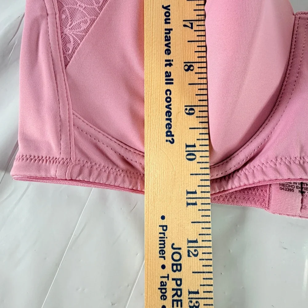 Playtex Secrets All Over Smoothing Wirefree Bra‎ 36D Pink Pirouette NWT